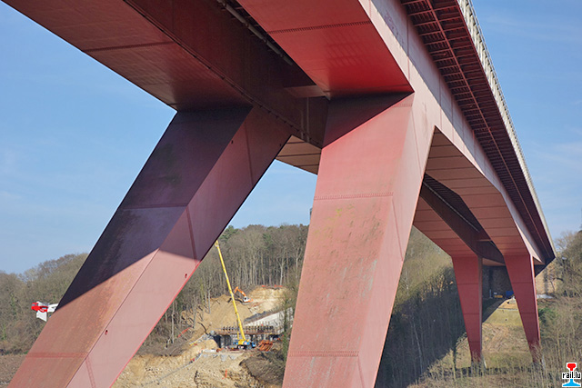 Roud Brëck, Stad, Pont rouge, Luxembourg-Ville, Rote Brücke, Luxemburg-Stadt
