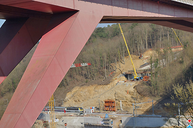 Roud Brëck, Stad, Pont rouge, Luxembourg-Ville, Rote Brücke, Luxemburg-Stadt
