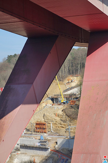 Roud Brëck, Stad, Pont rouge, Luxembourg-Ville, Rote Brücke, Luxemburg-Stadt
